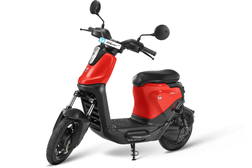 yulu from bajaj manufacturing side view